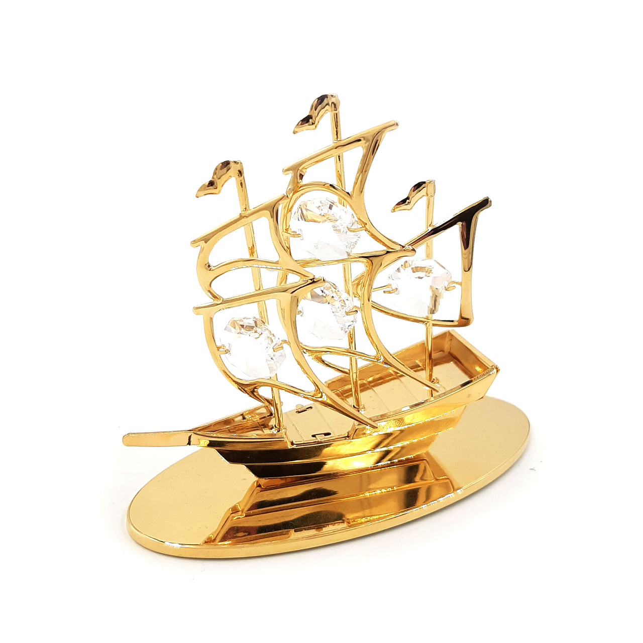 Статуетка "Кораблик" 10 см, Crystocraft