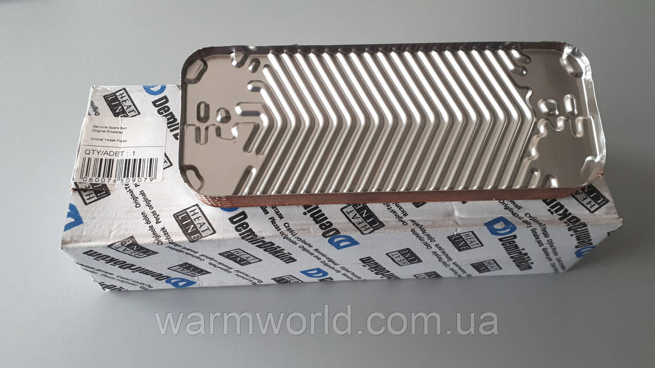 D020116522 Вторинний теплообмінник Рись, Lynx, Jaguar 24, 28 Protherm