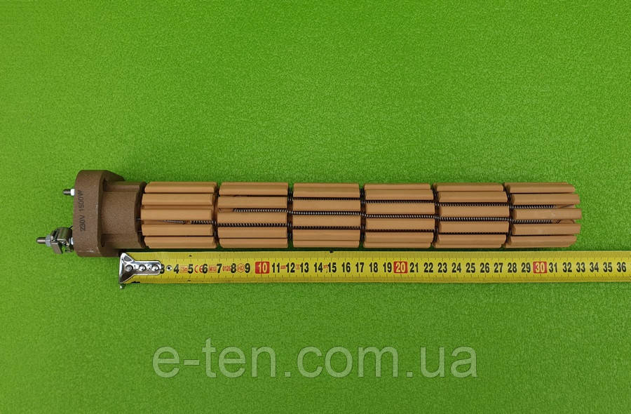 СТЕАТИТОВИЙ ТЕН 1500W (ОРИГІНАЛ) / L=320мм (під фланець-колбу довжиною 350мм) для бойлерів Atlantic,Thermor,ASTON