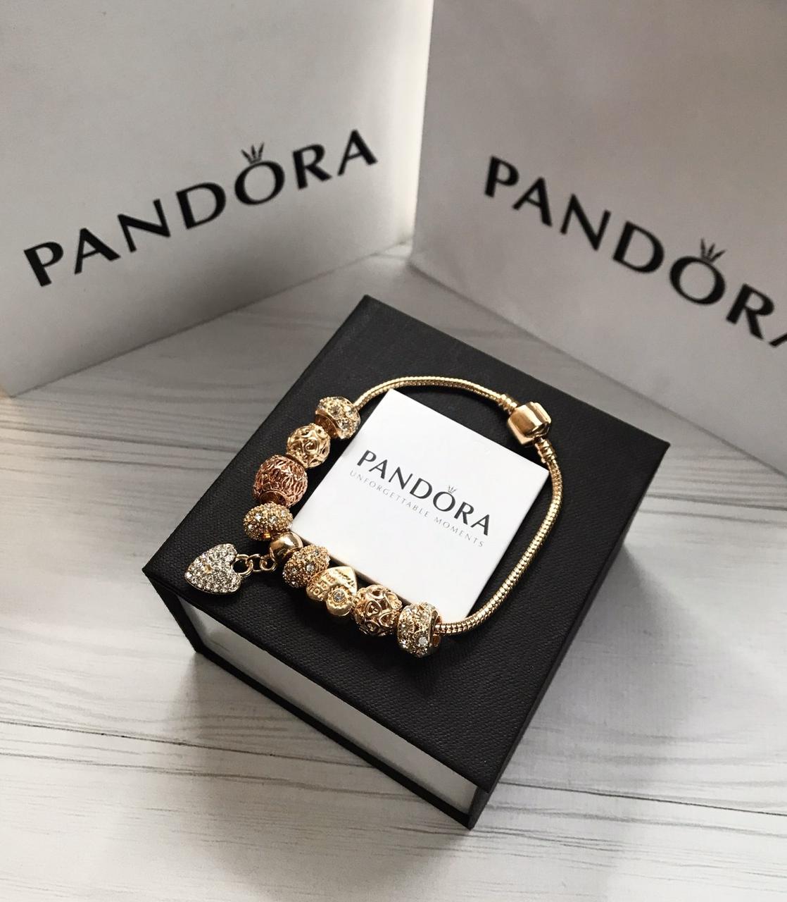 Pandora браслет із шармами ( стильний браслет пандора)
