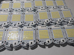 №21 LEd 220V 50w SMD Smart IC Світлодіод 50 вт 220 вольт світлодіодна матриця 50w з драйвером на борту