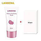 Очисний засіб Lanbena Strawberry проти вугрів і чорних цяток з екстрактом полуниці 30 ml, фото 4