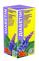 Діабетин у разі цукрового діабету 1-го і 2 типів Екомед 30 мл