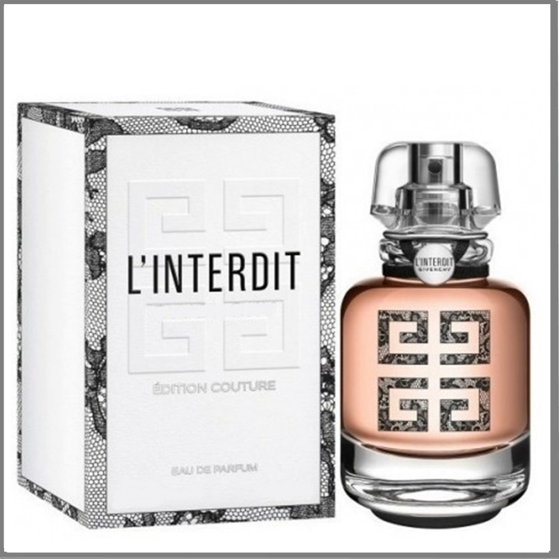 Жіночі l'interdit Edition Couture парфумована вода 80 ml. (Наповнююча Интердит Эдишн Кутюр)