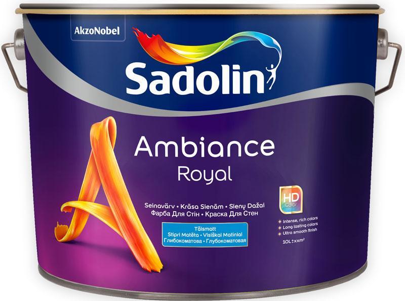 Sadolin Ambiance Royal глубокоматовая фарба для стін 2,5 л