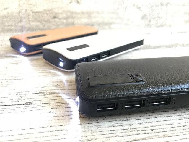 PowerBank C48 50000mAh + LED ліхтарик, 3 USB, повербанк універсальна батарея, зовнішній акумулятор G