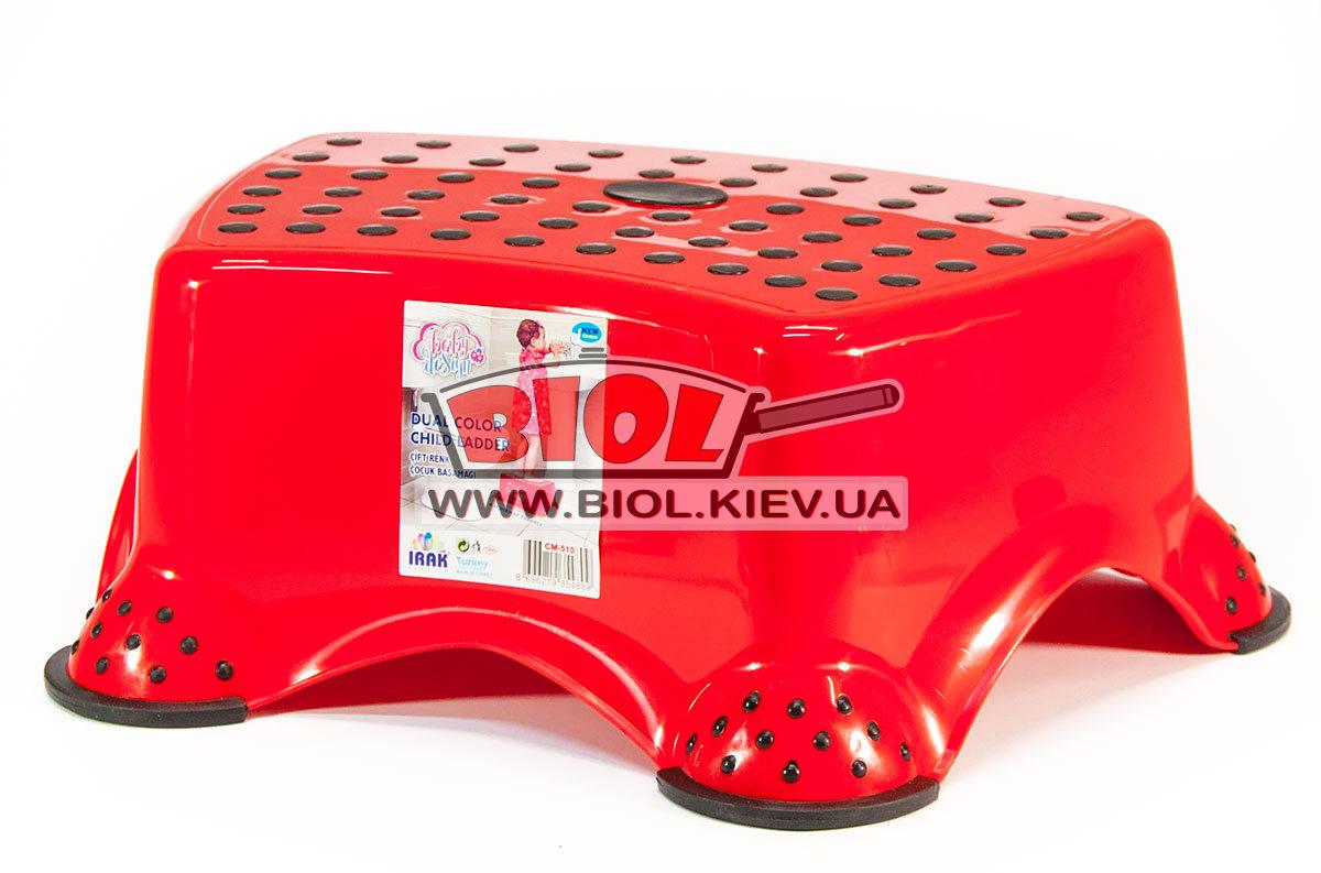 Підставка дитяча пластикова червона Irak Plastic (Туреччина) CM-510-3, фото 1