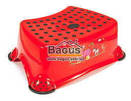 Підставка (табурет) для дітей пластикова (колір — білий) Irak Plastic (Туреччина) CM-510-3