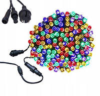 Новорічна гірлянда 23 м 300 LED (Багатобарвний) Супер ціна EAE