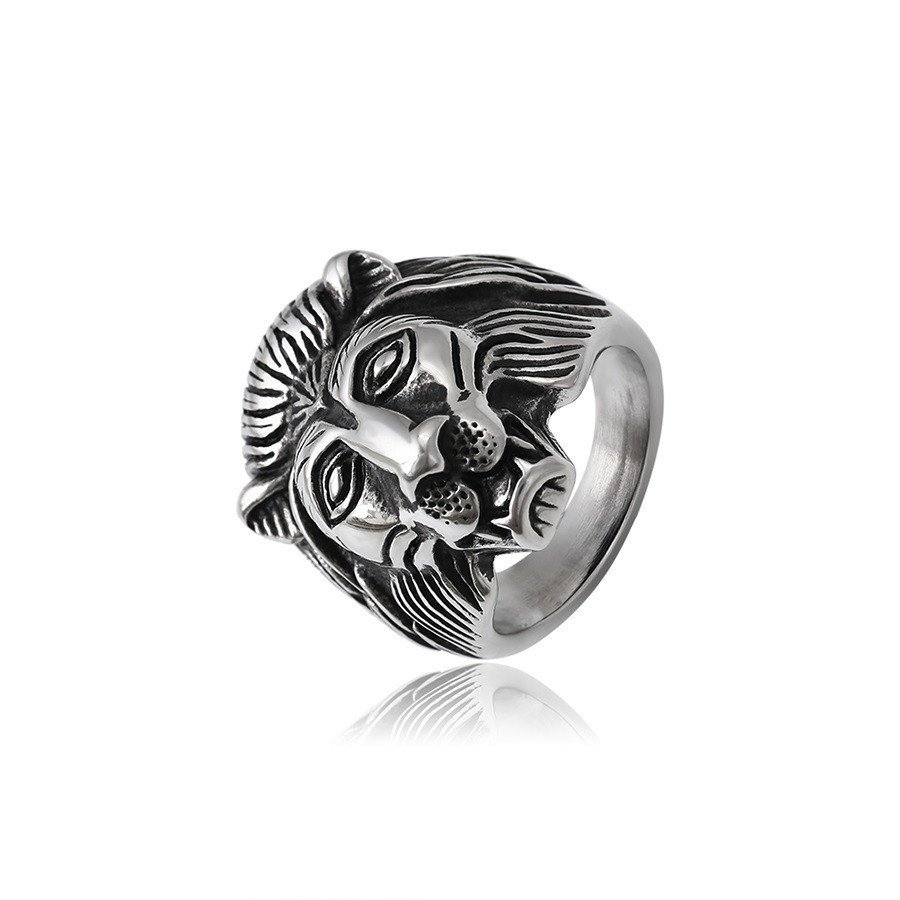 Друкування Лев ХР. Stainless Steel Jewelry. Розмір 18 мм.