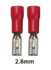 Конектор плоский FDD 1,25-110 (5) з частковою ізоляцією "мама" (0,5-1,5 мм2/2,8-0,5 мм)