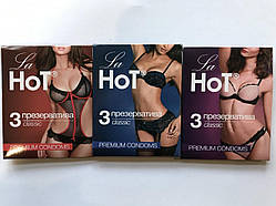 Презервативи La Hot (3 шт. у пакованні)