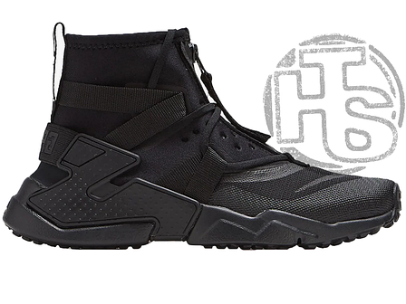 Чоловічі кросівки Nike Huarache Gripp Triple Black AQ2802-001, фото 1