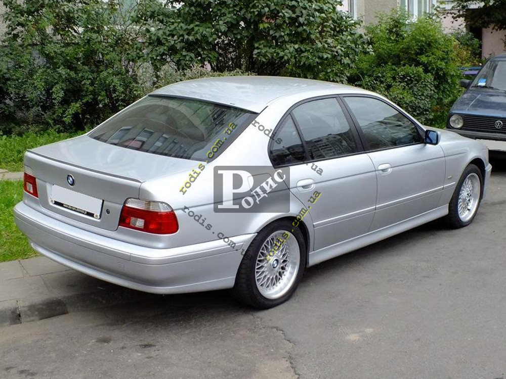 Козирок заднього скла BMW 5 E39 1995-2003 "Бленда" (склопластик) "Orticar", під фарбування