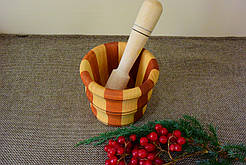 Ступка дерев'яна