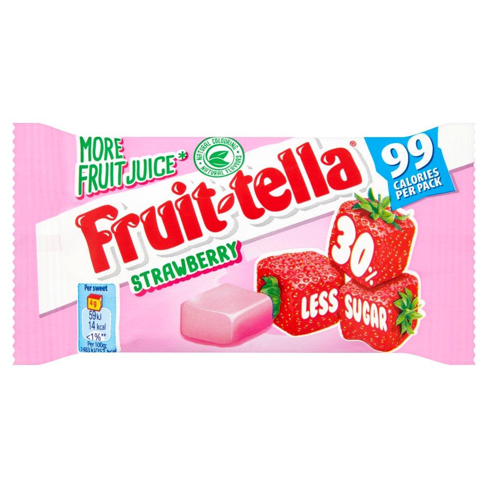 Fruittella Полуниця на 30% менше цукрового саше 28 г