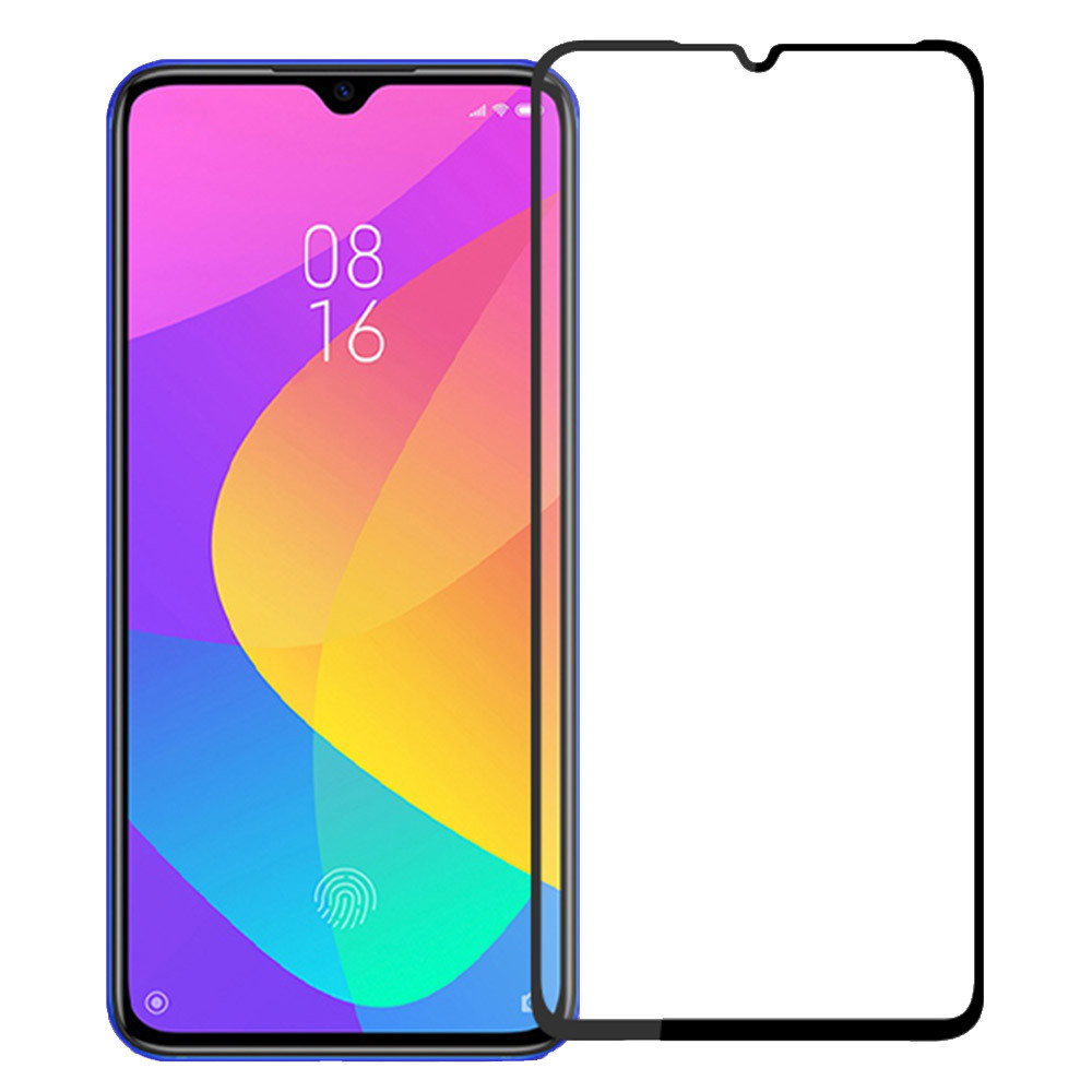 Захисне скло Full Screen Tempered Glass для Xiaomi Mi CC9, Black, фото 1