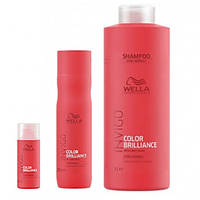 Шампунь для окрашенных нормальных и тонких волос  Wella Brilliance Invigo