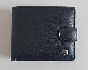 Гаманець шкіряний чоловічий чорного кольору