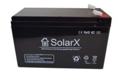 Акумулятор SolarX SXA 12-12 (12V 12Ah), фото 1