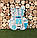 Розвиваюча дошка Бизиборд Ведмедик розмір 50*60 Найкращий подарунок бірюза бізіборди монтессорі, фото 10