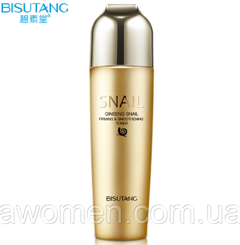 Тонер Bisutang Ginseng Snail з екстрактом слизу равлика та женьшеню 120 ml