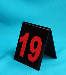 Табличка номер на стіл 100*120 мм
