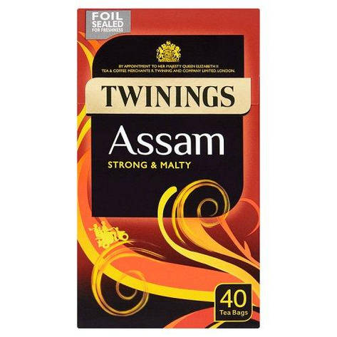 Twinings Assam Tea Bags 40, фото 2
