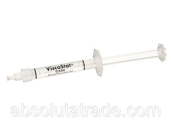 Viscostat Clear (Вискад кліар) шприц 1,2 мл. — гель для ретракції та гемостазу на основі хлориду алюмінію