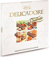 Микс молочного шоколада Delicadore Quadratto ,200 гр