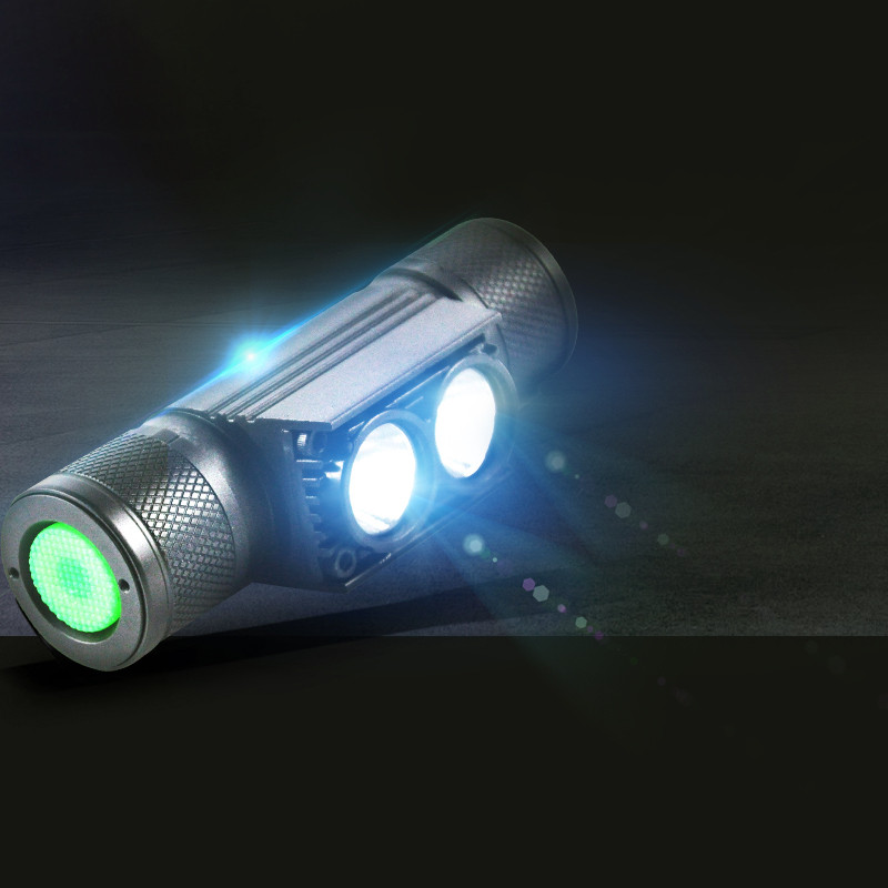 Налобний ліхтар BORUiT D25 1000LM XM-L2, мегапотужний, компактний