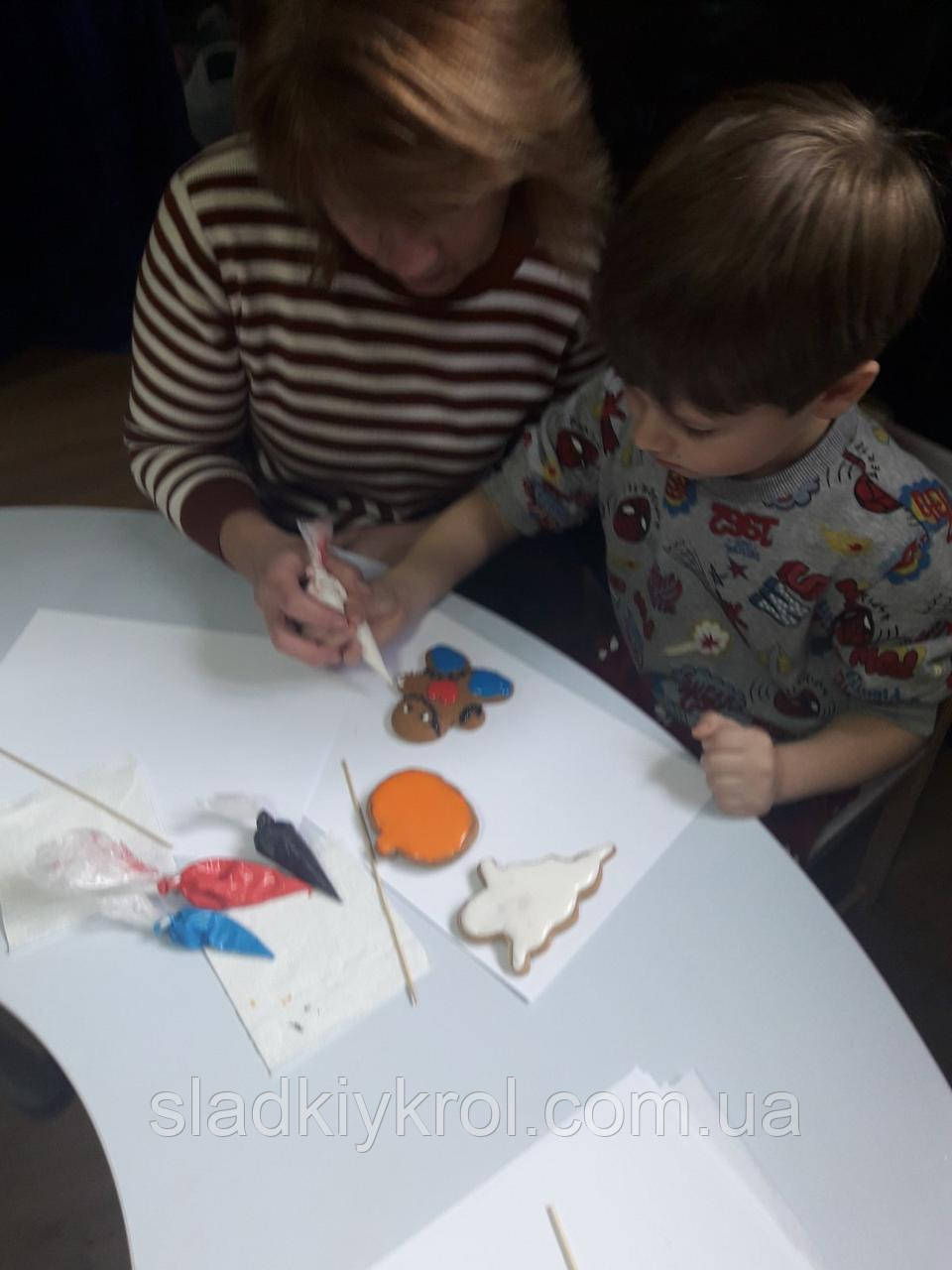 Мастер класс для детей по росписи пряников к осеннему празднику Хеллоуин - фото 5 - id-p1066907083