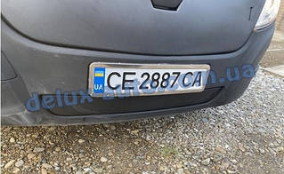 Зимова матова решітка (нижня) на Renault Master 2011↗ рр.