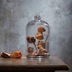Бонбоньєрка і скляний Ковпак Клош 190мм Patisserie  (1шт)