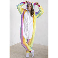 Детская пижама кигуруми радужный единорог (р. 100-140 см) ktv0061