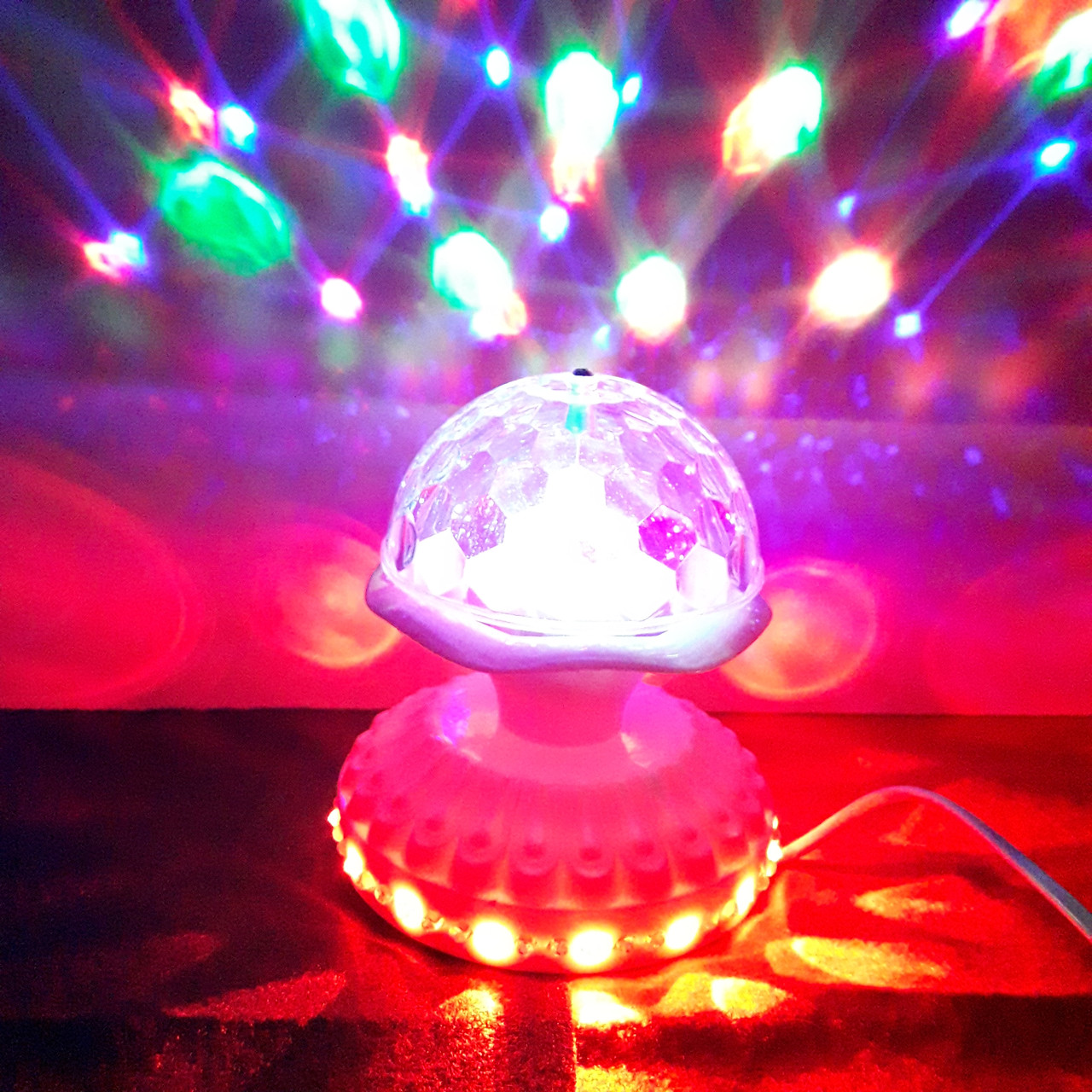 Світильник проектор диско LED Magic Ball 6186/6