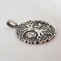 Кулон Іггдрасиль, Дерево життя, кінь Слейпнір, ворони Хугін і Мунін, фото 4
