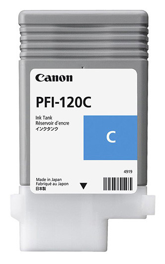Картридж Canon PFI-120C для TM-200/300, Cyan, 90 мл
