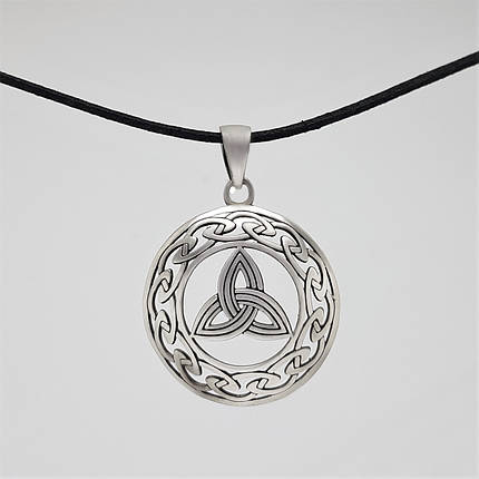 Триглав, Триксель в колі, кулон, амулет, фото 2