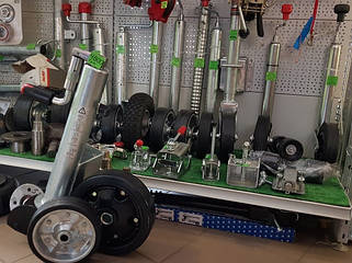 Опорні колеса і хомути