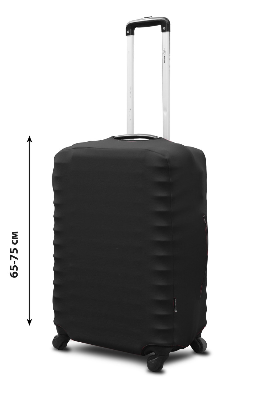 Чохол для валізи Coverbag неопрен L графіт, фото 1