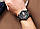 Чоловічі годинники Curren 8301 з чорним циферблатом і коричневим ремінцем, Чоловічий наручний годинник, фото 6