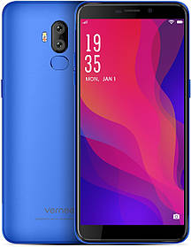 Смартфон Vernee X2 Black Blue 3/32 Гб 6350 мА·год Синій