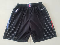 Черные шорты Nike Los Angeles Clippers шорты NBA Swingman