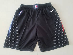 Чорні шорти Nike Los Angeles Clippers шорти NBA Swingman