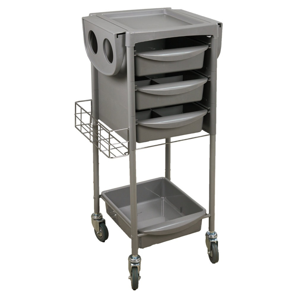 Візок — помічник перукаря M-3016A сірий, фото 1