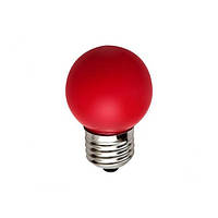 Лампа E-27 BULB Красная (1 Вт)