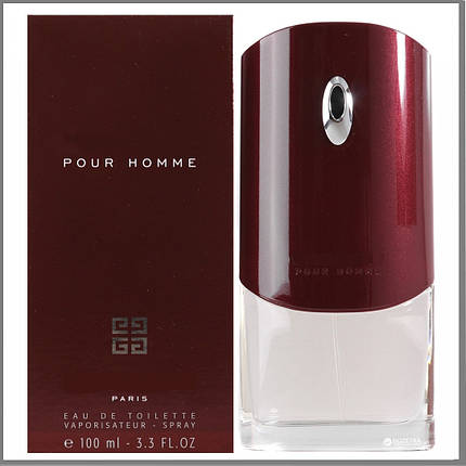 Чоловічі Pour Homme туалетна вода 100 ml. (Бордовий Пур Гом), фото 1