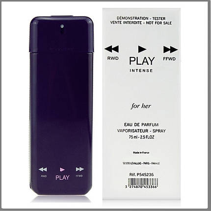 Тестер Play For Her Intense парфумована вода 75 ml. (Жіночі Плей фо Хер Інтенс), фото 2