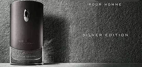 Pour Homme Silver Edition туалетна вода 100 ml. (Чоловічі Сільвер Эдишн Пур Хом), фото 3